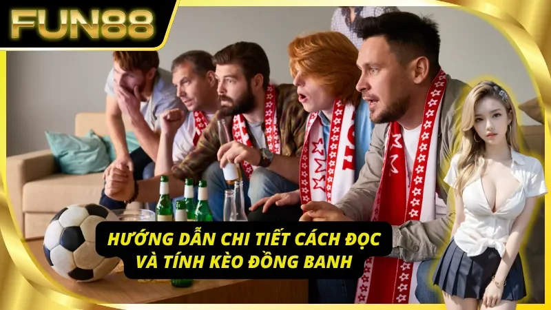 Bí quyết đọc và tính toán kèo chấp đồng banh chuẩn xác tại Fun88