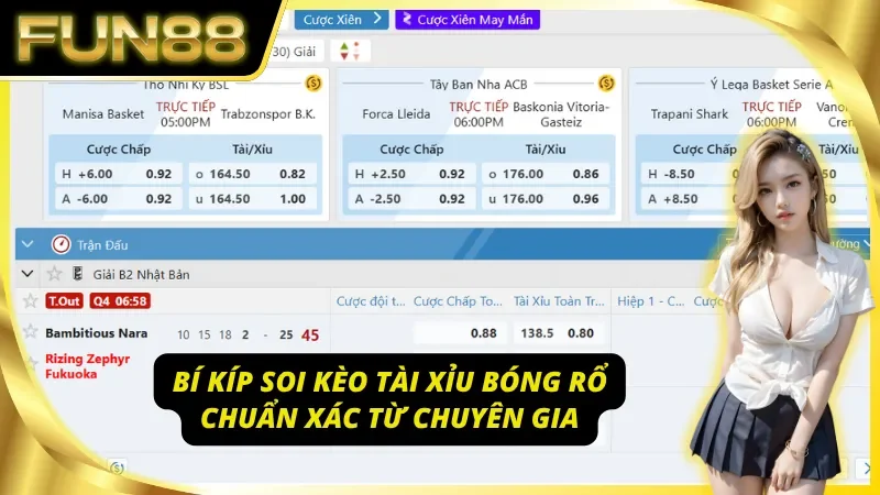 Làm chủ kèo tài xỉu bóng rổ - chiến thuật đỉnh cao cho mọi cược thủ